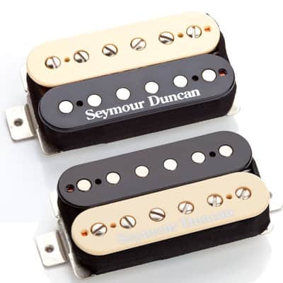 Seymour Duncan Hot Rodded Humbucker set zebra SH-2 SH-4 image 1