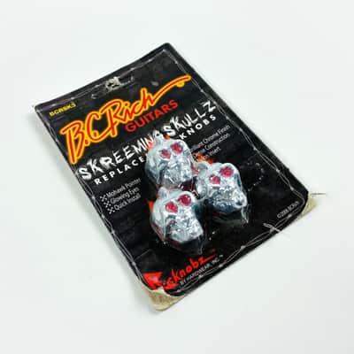 B.C. Rich Skreeming Skullz Replacement Knobs. And who doesn't need this? 2006 image 1