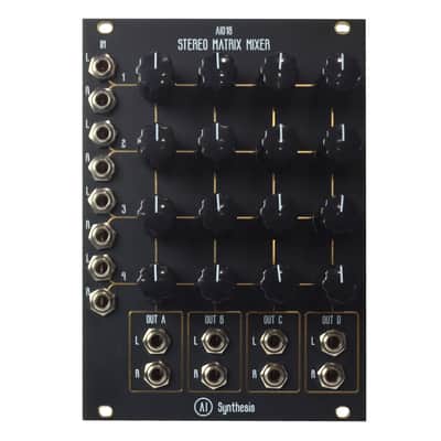AI Synthesis AI018 Stereo Matrix Mixer - Black image 1