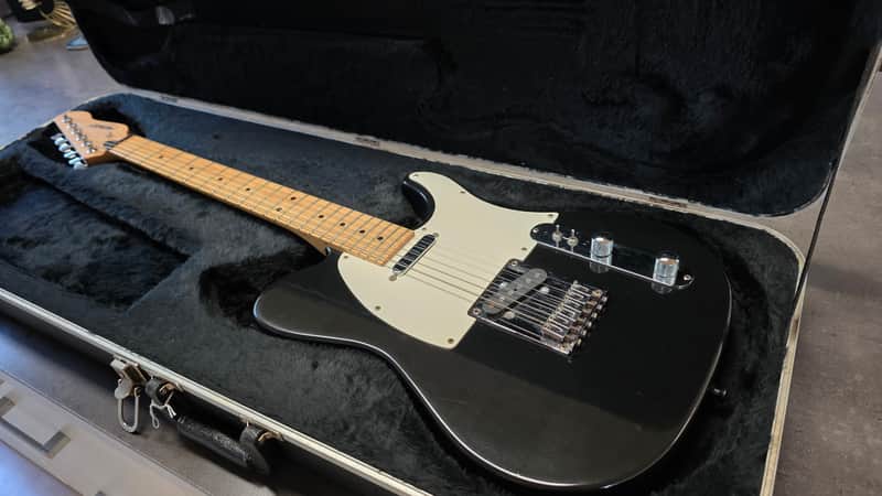 1994 Peavey USA Reactor Telecaster Black American 90s Tele T Electric Guitar image 1