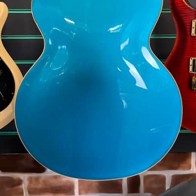 Gretsch G2420T Streamliner Riviera Blue Semi-Hollow 2020 Guitar image 10