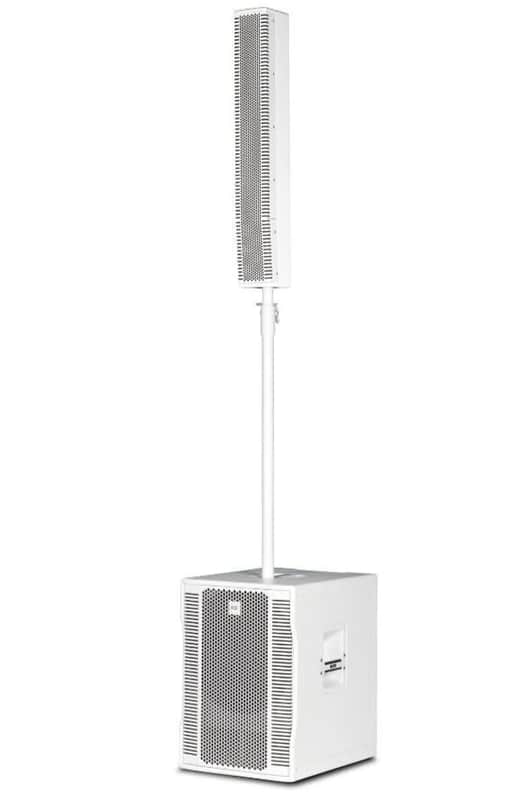 RCF EVOX 12 White Portable Active 2-Way Column Array PA / DJ System 1400 Watts image 1