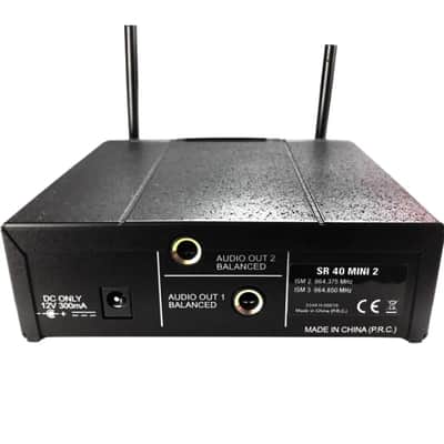 AKG WMS40 Mini 2 Dual Wireless Microphone System - Black image 3