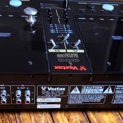 Vestax CDX-12 1998 | Reverb