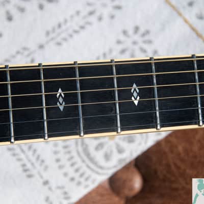 1977 Yamaha L-8 Dreadnought Acoustic - Natural - Luxury Series - Premium Quality Japan Mojo - Pro Set Up w Perfect frets/Action/Intonation! image 10
