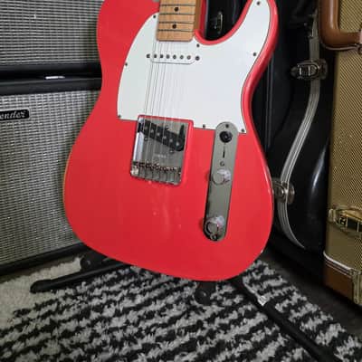 Fender California Telecaster with Maple Fretboard 1997 - 1998 - Fiesta Red image 2