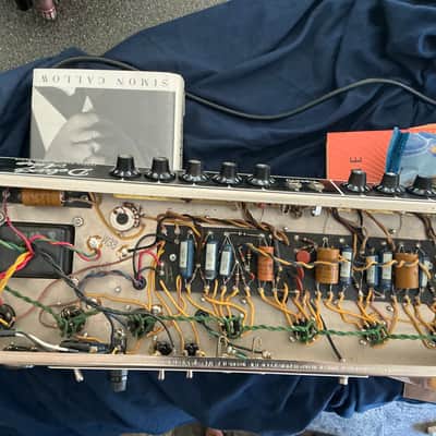 Fender 1965 Deluxe Non Reverb Guitar Amplifier 1965 - Black Tolex image 9