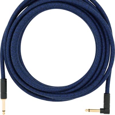 FENDER - Festival Instrument Cable  Straight/Angle  18.6  Pure Hemp  Blue Dream - 0990918073 image 1