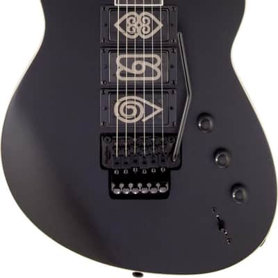 Reverend Vernon Reid The Darque Electric Guitar - Midnight Black image 1