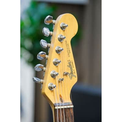 1984 Fender Standard Stratocaster (USA) with Rosewood Fretboard  sapphire blue image 3