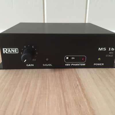 Awesome Rane MS1b Microphone Preamp Made in USA w/ RS 1 Power Supply MS 1B image 1