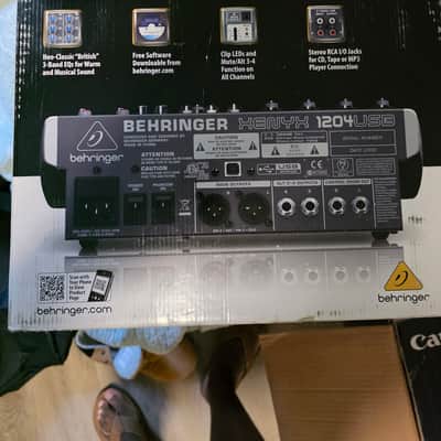 Behringer 1204USB 12-Input 2-Bus Mixer XENYX EQ 2016 - Present - Standard image 3