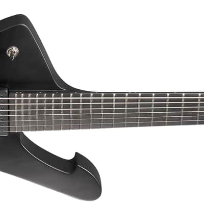 Ibanez ICTB721 BKF Iron Label Iceman - Black Flat - b-stock image 5