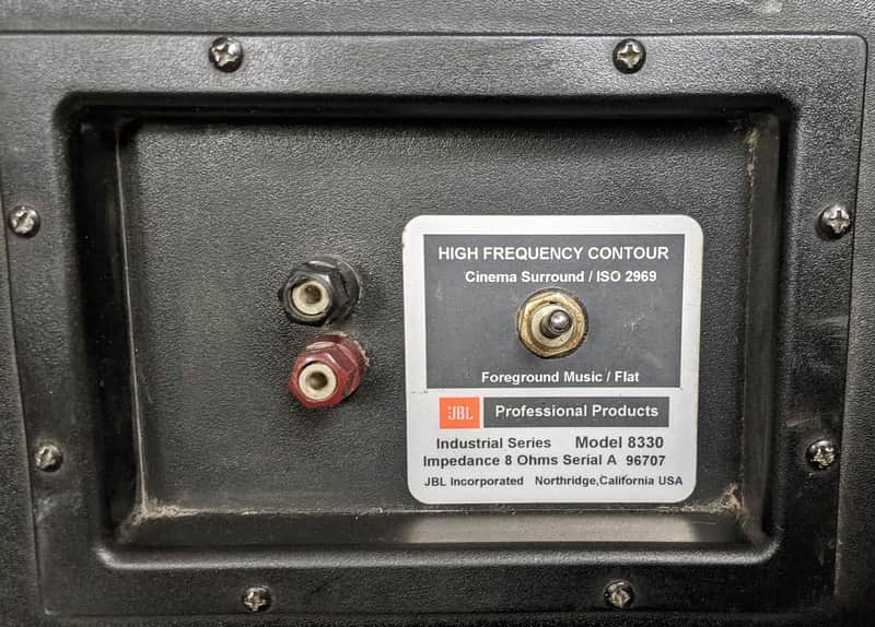 JBL 8330 THX Professional Products 100w 8 Ohms Cinema Surround