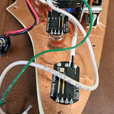 Left-Handed EMG SA Loaded Strat Pickguard - Solderless / Tested image 8
