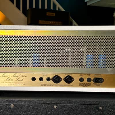 Marshall JCM 800 Lead Series Model 2204 50-Watt Master Volume Mk2 Head 1985 - White image 5