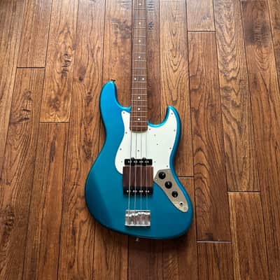 2002 Fender JB-45 Jazz Bass w/ 'Wesley' Ramp Lake Placid Blue MIJ Japan image 2