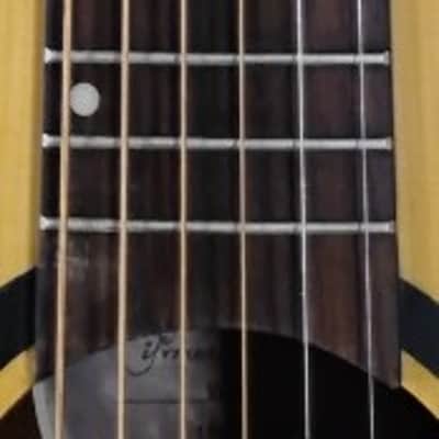Luna Wabi Sabi Dreadnought Satin Finish Solid Spruce Top Acoustic Guitar image 7