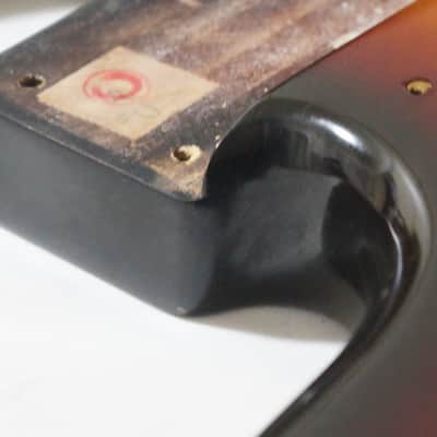 Fender Jazz Bass JB62-75 Vintage Body 1982 Sunburst MIJ Made In Japan Fujigen JV serial image 12