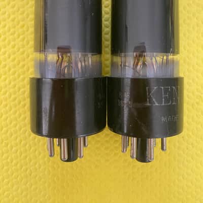 Matched Pair Ken-Rad 6V6 6V6GT Vacuum Tubes Valves image 2
