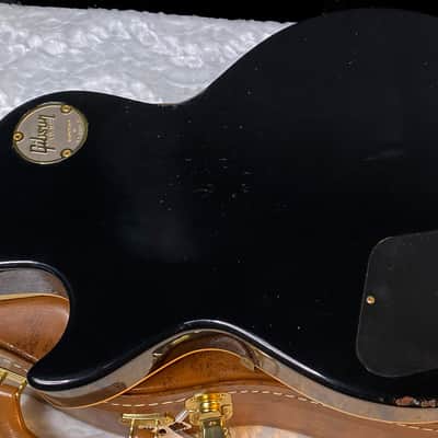 NEW! Gibson Custom Shop '57 Les Paul Ebony - Greatest Hits Collection II - Light Aged Murphy Lab - Authorized Dealer - 8.8 lbs! - G06122 image 11