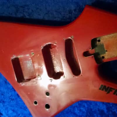1983 USA JTG Inifinity Guitar Body Mahogany image 5