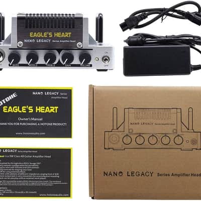 Hotone Eagle's Heart German Rock Sound Guitar Amp Head 5 Watts Class AB Amplifier with CAB SIM Phone(Shipping from USA local warehouse) image 3