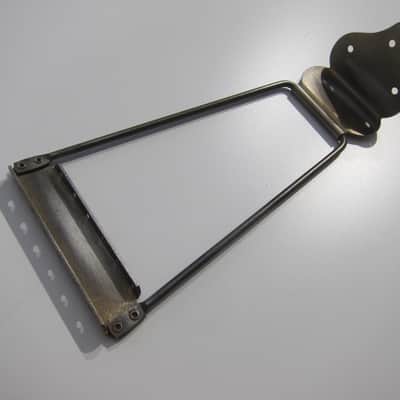 Harmony & Silvertone Archtop & Flat Top Guitar Tailpiece Authentic Vintage Part Circa-1950s-1960s-Nickel Silver image 3