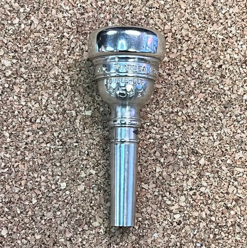 Parduba & Son New York Double-Cup 5 1/2 Cornet Mouthpiece image 1