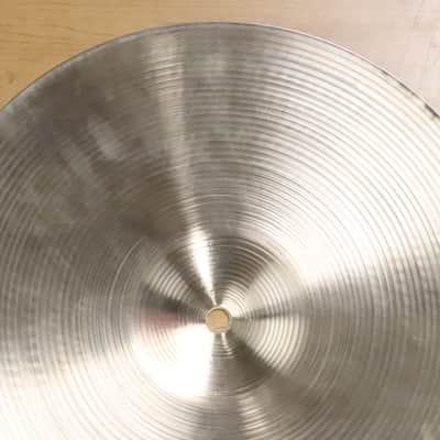 Zildjian 14" New Beat Hi-Hat Cymbals Vintage 1980's image 13