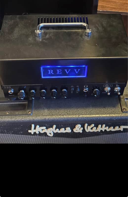 REVV Dynamis D20 20-Watt Guitar Amp Head 2019 - 2024 - Black image 1