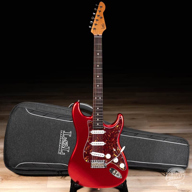LsL Instruments Saticoy ERA 22 Rosewood FB w/ LsL Pickups – Candy Apple Red