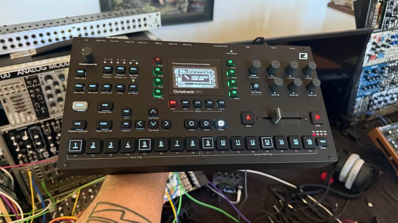 Elektron Octatrack MKII Black — Mint | Original Box & All Accessories