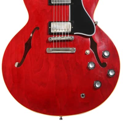 Gibson Custom 1964 ES-335 Reissue Semi-hollowbody Electric Guitar - '60s Cherry  VOS image 3