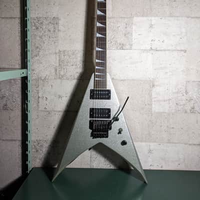 Grover Jackson King V 90's Silver Flake Made in Japan KV | Reverb