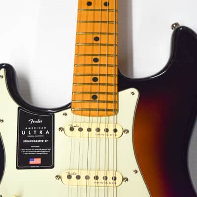 Fender American Ultra Stratocaster Left Handed (DEMO) - Ultraburst image 2