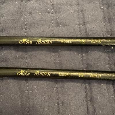 Mike Balter 13B Blue Yarn Black Birch Medium Marimba, Vibes Mallets image 2