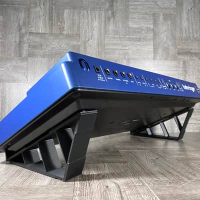 25º Stand for Behringer MS-1 / MS-101 Synth - Roland SH101- Color BLACK - by KZcraftworks -US Seller image 5