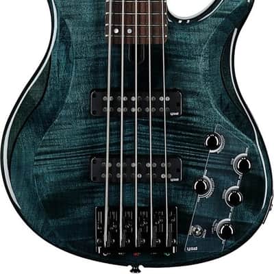 Yamaha Indigo Blue Trbx605Fm Bass image 4