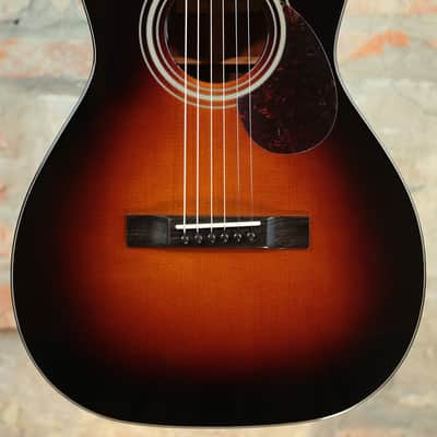 EASTMAN E1 P DLX Deluxe - All Solid Parlor - Sunburst with Fishman Presys VT image 25