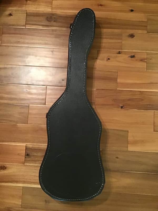 Unknown Vintage Chipboard Electric Guitar Hard Case 1970s Black image 1