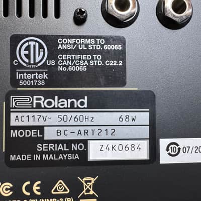 Roland Blues Cube Artist 212 2-Channel 85-Watt 2x12" Guitar Combo 2015 - Present - Tweed image 6