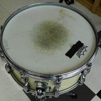 Pearl Dennis Chambers Signature 6.5" x 14" Snare Drum - Opal White - DC1465 image 5