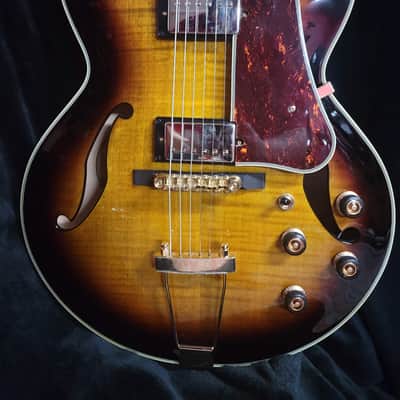 Ibanez AF95FM-AYS Artcore Expressionist - Antique Yellow Sunburst image 2