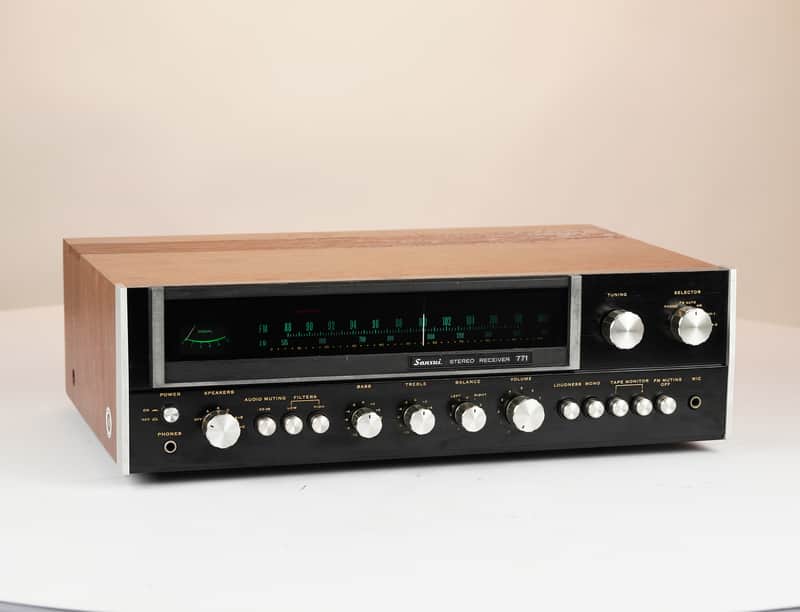 Sansui 771 Vintage Receiver – Fully Serviced & Carefully Restored 1-Yr WRT image 1