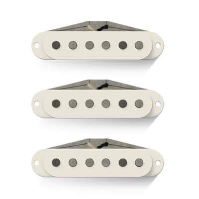Bare Knuckle Mother's Milk Stratocaster Pickup Set (Parchment Covers) image 1