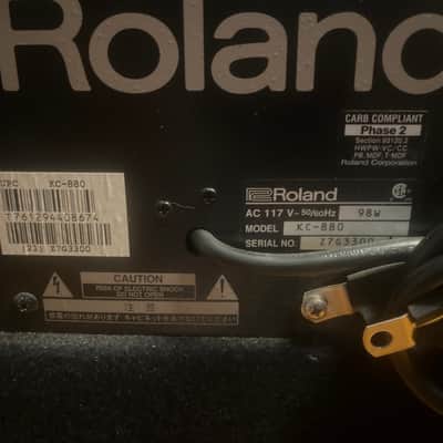 Roland KC-880 4-Channel 320-Watt 2x12" Keyboard Combo 2009 - Present - Black image 4