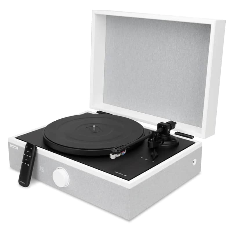 Andover Audio: SpinPlay All-In-One Turntable w/ Speaker White image 1