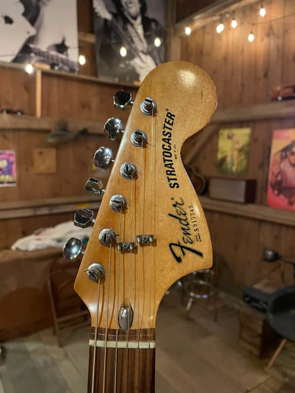 Fender Stratocaster 1979 hardtail - Antigua | Reverb