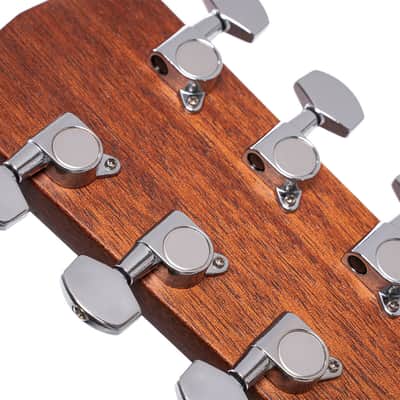 Cort AF510EOP Standard Series Concert Body Spruce Top Mahogany Neck 6-String Acoustic-Electric Guitar image 6